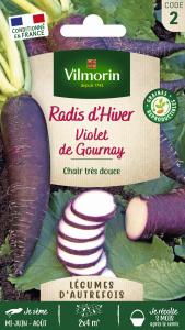 Radis Violet de Gournay - Légumes d'Autrefois